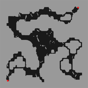 Abyss Lake Underground Cave 1F minimap