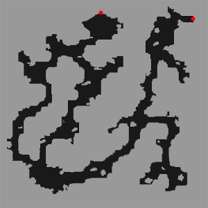 Abyss Lake Underground Cave 2F minimap