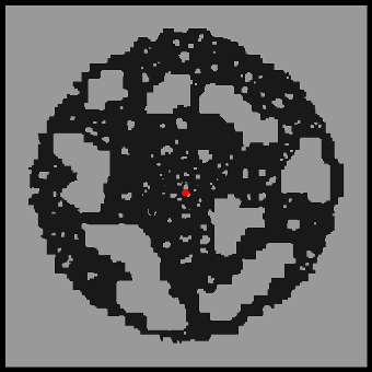 Abyss Lake Underground Cave 4F minimap