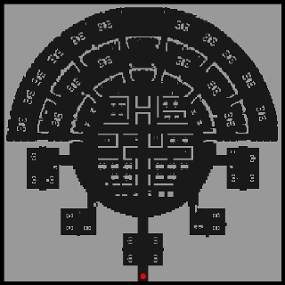Library Memory Corridor minimap