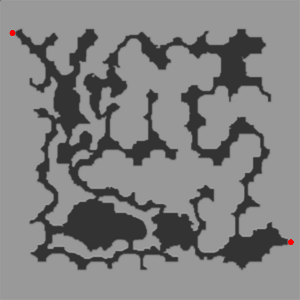 Mao, the East Cave minimap