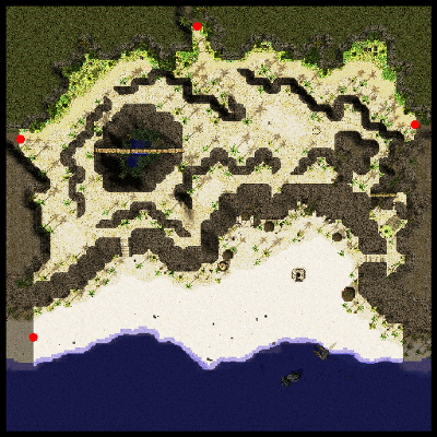 Kokomo Beach minimap