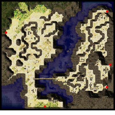 Fortress Saint Darmain (West) minimap