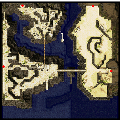 Fortress Saint Darmain (South minimap