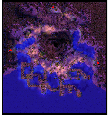 Comodo, the Beach Town minimap