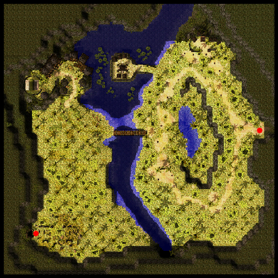 Dewata Field (Tribal Village) minimap
