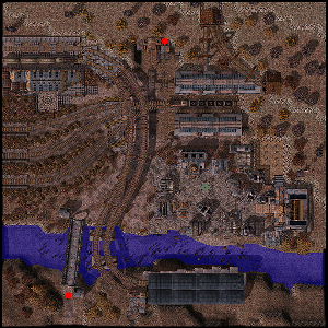 Einbech, the Mining Village minimap