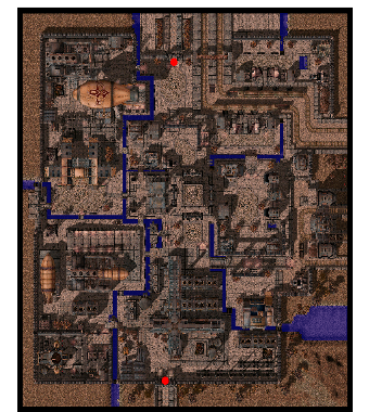 Einbroch, the City of Steel minimap