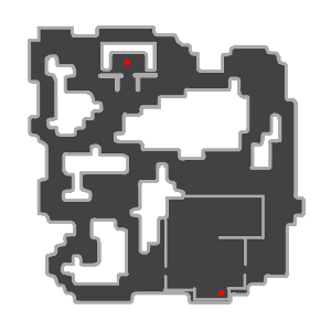 Geffen Dungeon B2 minimap