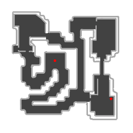 Geffen Dungeon B3 minimap
