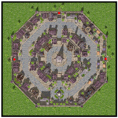 Geffen, the Magic City minimap