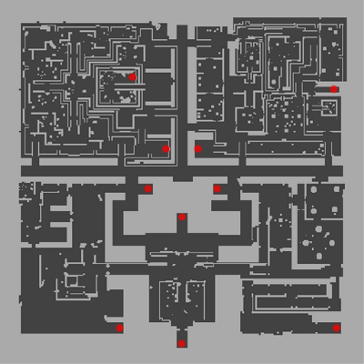 Glastheim Castle F1 minimap