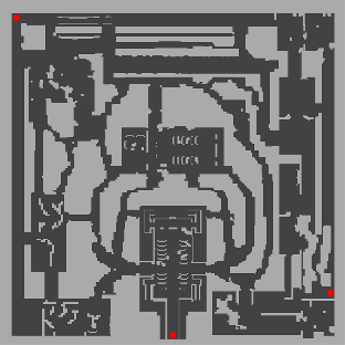 Glastheim Monastery minimap
