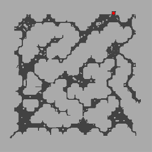 The Lowest Cave in Glastheim B2 minimap
