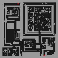 Glastheim Underground Prison B2 minimap