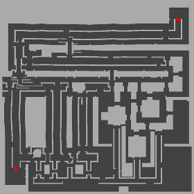 Glastheim Underground Waterway B1 minimap