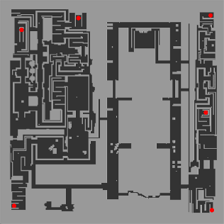 Glastheim Underground Waterway B2 minimap