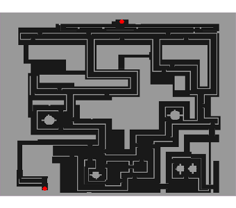 Glastheim Underground Waterway B3 minimap