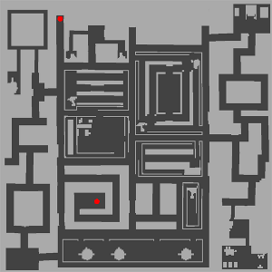 Glastheim Underground Waterway B4 minimap