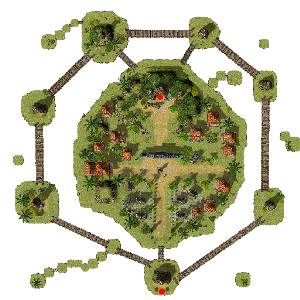 Gonryun, the Hermit Land (Kunlun) minimap