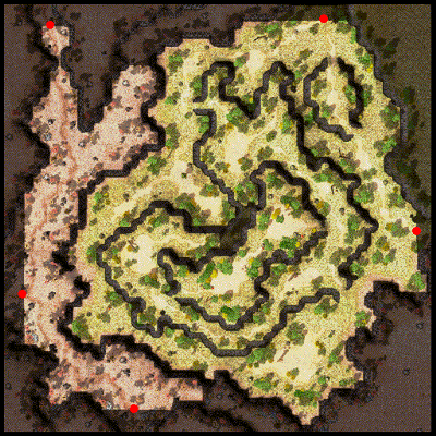 Hugel Field minimap