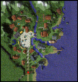 Hugel, the Quaint Garden Village minimap