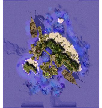 Jawaii, the Honeymoon Island minimap