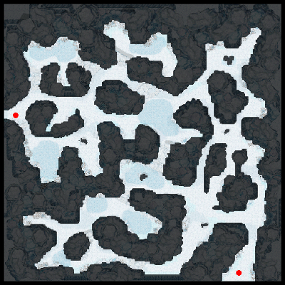 Ancient Ice Canyon East minimap