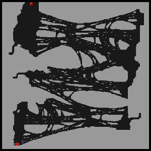 Snake God's Root 1F minimap