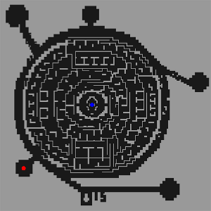 Inside the Juperos Ruins minimap