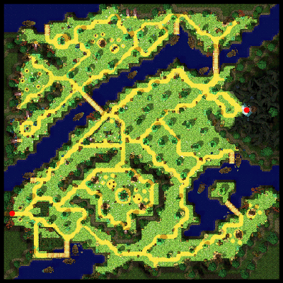 Ravioli Forest minimap