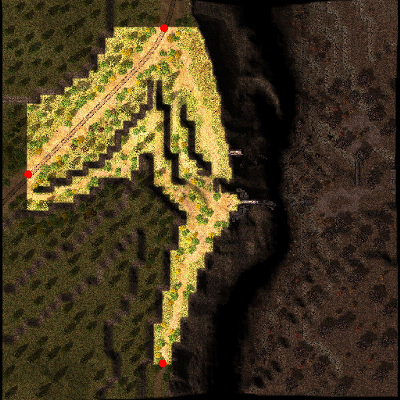 Lighthalzen Field(Grim Reaper's Valley) minimap