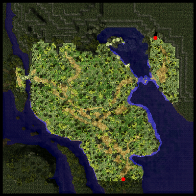 Forest minimap