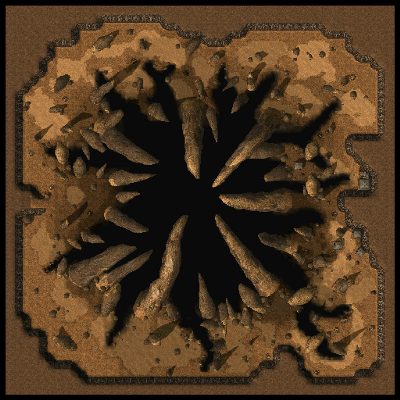 Dimension Crack in Sograt Desert minimap