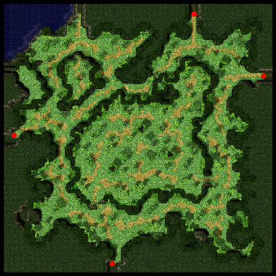 Payon Forest minimap