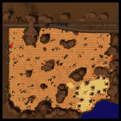 Kiwawa Desert minimap