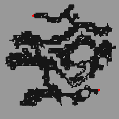 Thor Volcano Dungeon 2F minimap