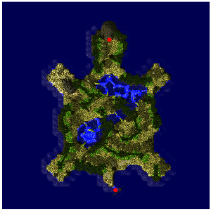 Turtle Island minimap