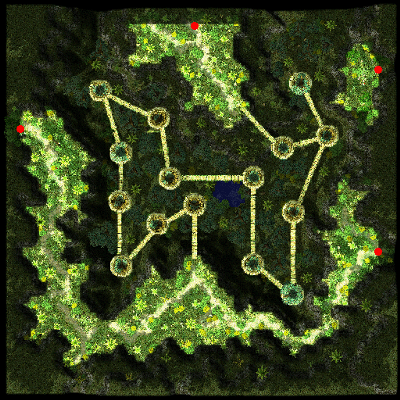 Hoomga Forest minimap