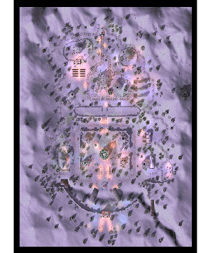 Lutie, the Snow Village minimap