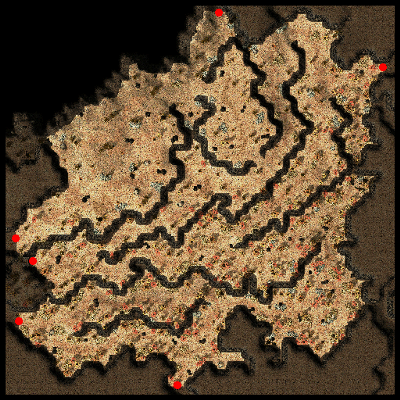 El Mes Plateau minimap