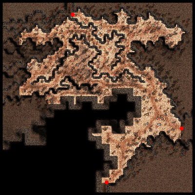 El Mes Plateau minimap